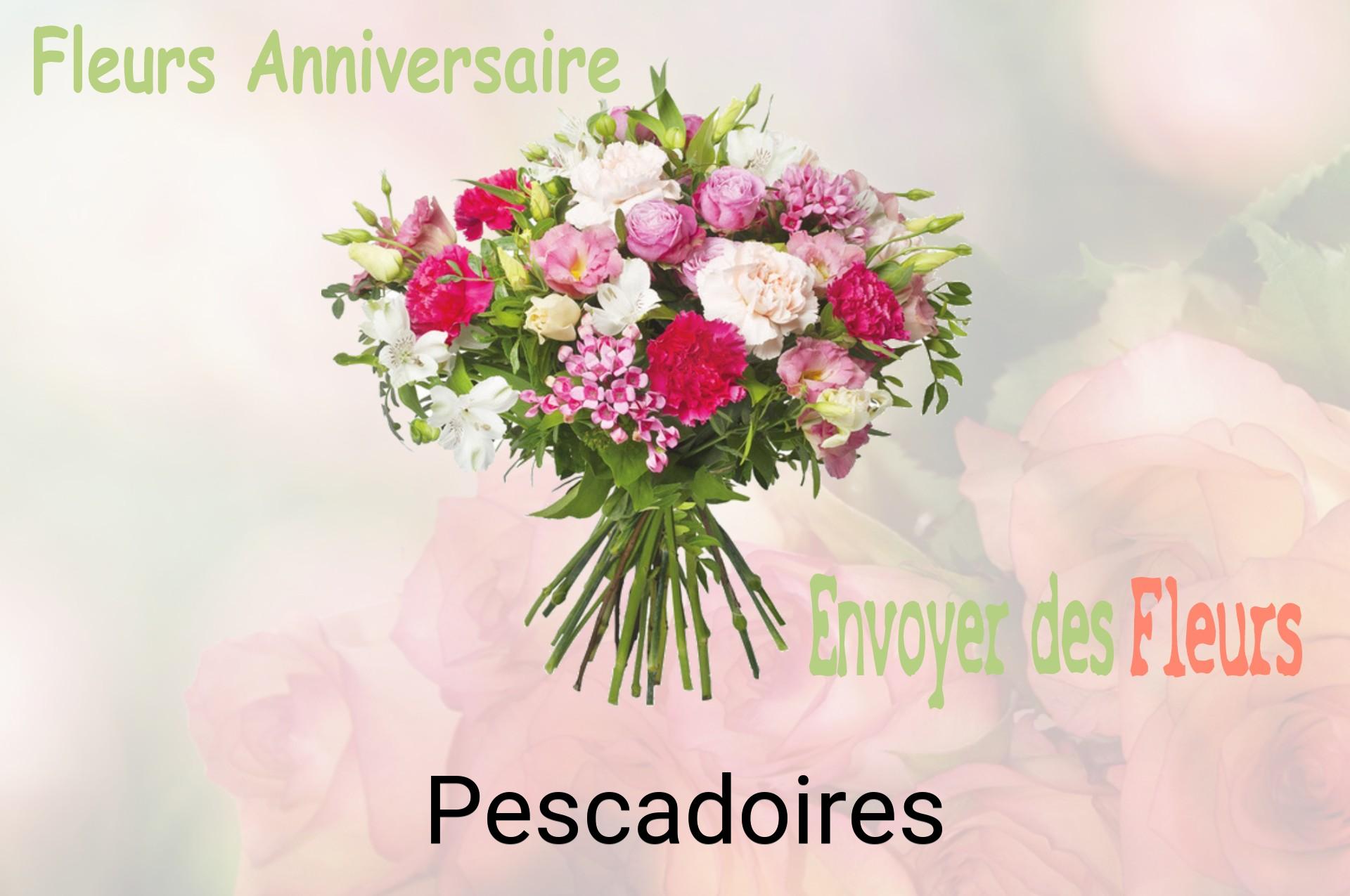 Bouquet de fleurs d’anniversaire livré à Pescadoires